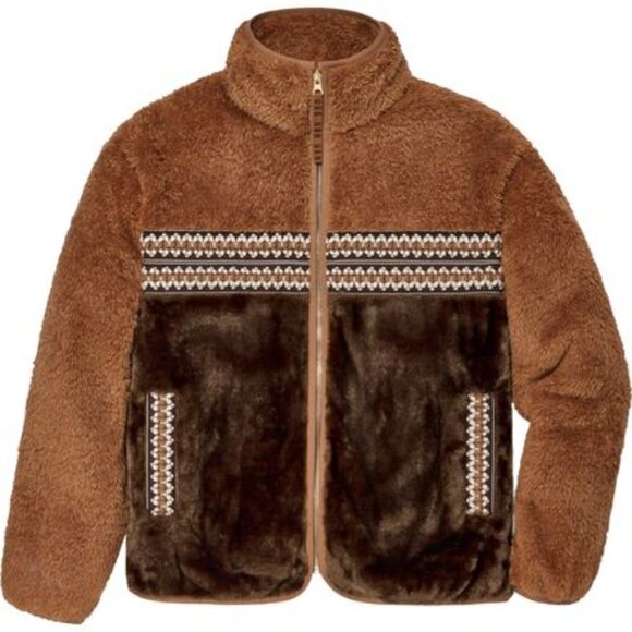 Ugg Marlene Sherpa Heritage Braid Jacket - Women's - Picture 2 of 5